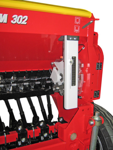 electr. seed flowrate adjustment